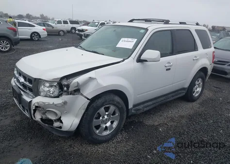 2012 Ford Escape Limited из США, поврежденный, VIN 1FMCU9EG6CKA91193